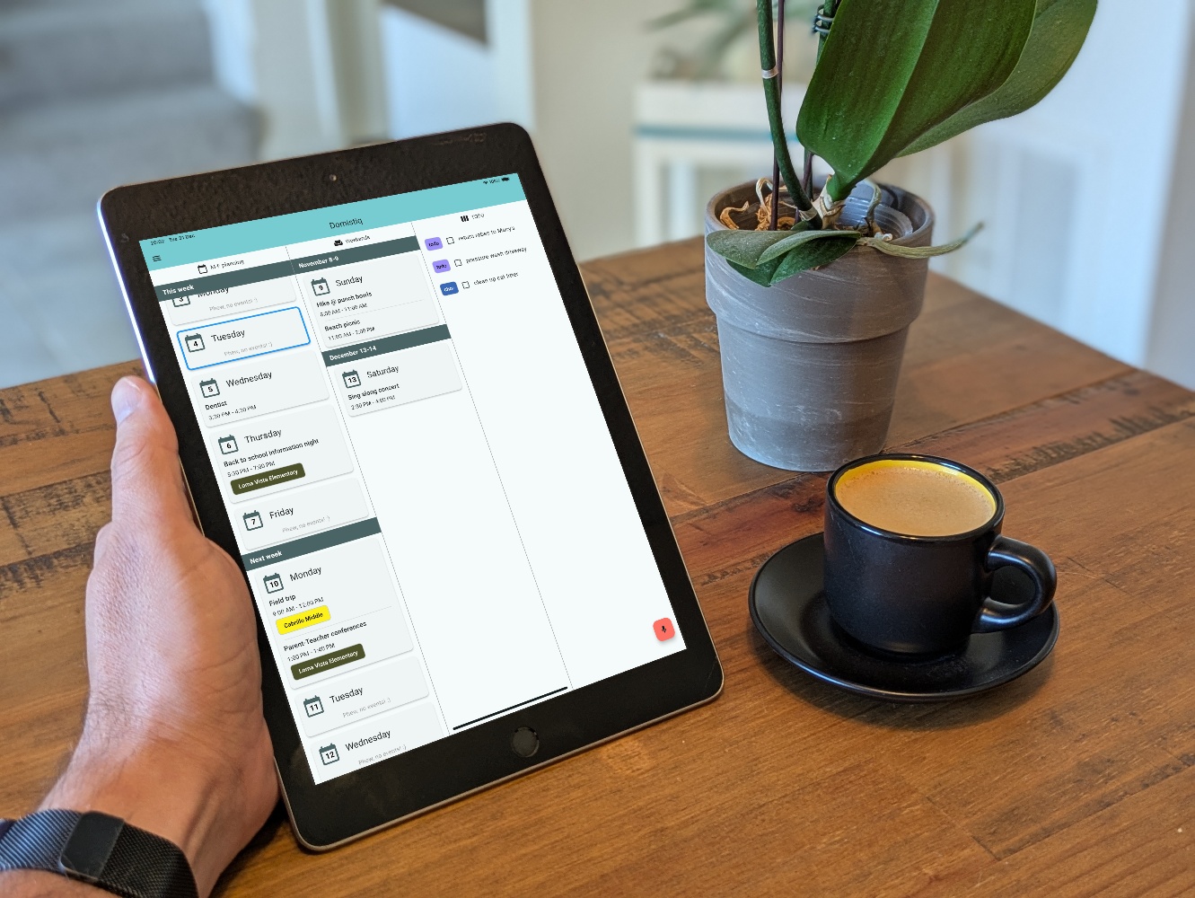 Domistiq dashboard 1